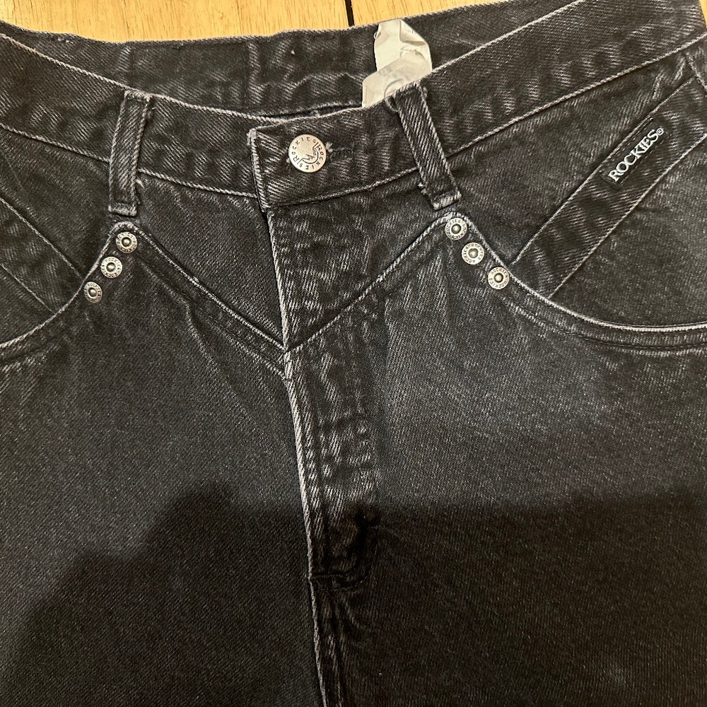 Black denim Rockies Jeans